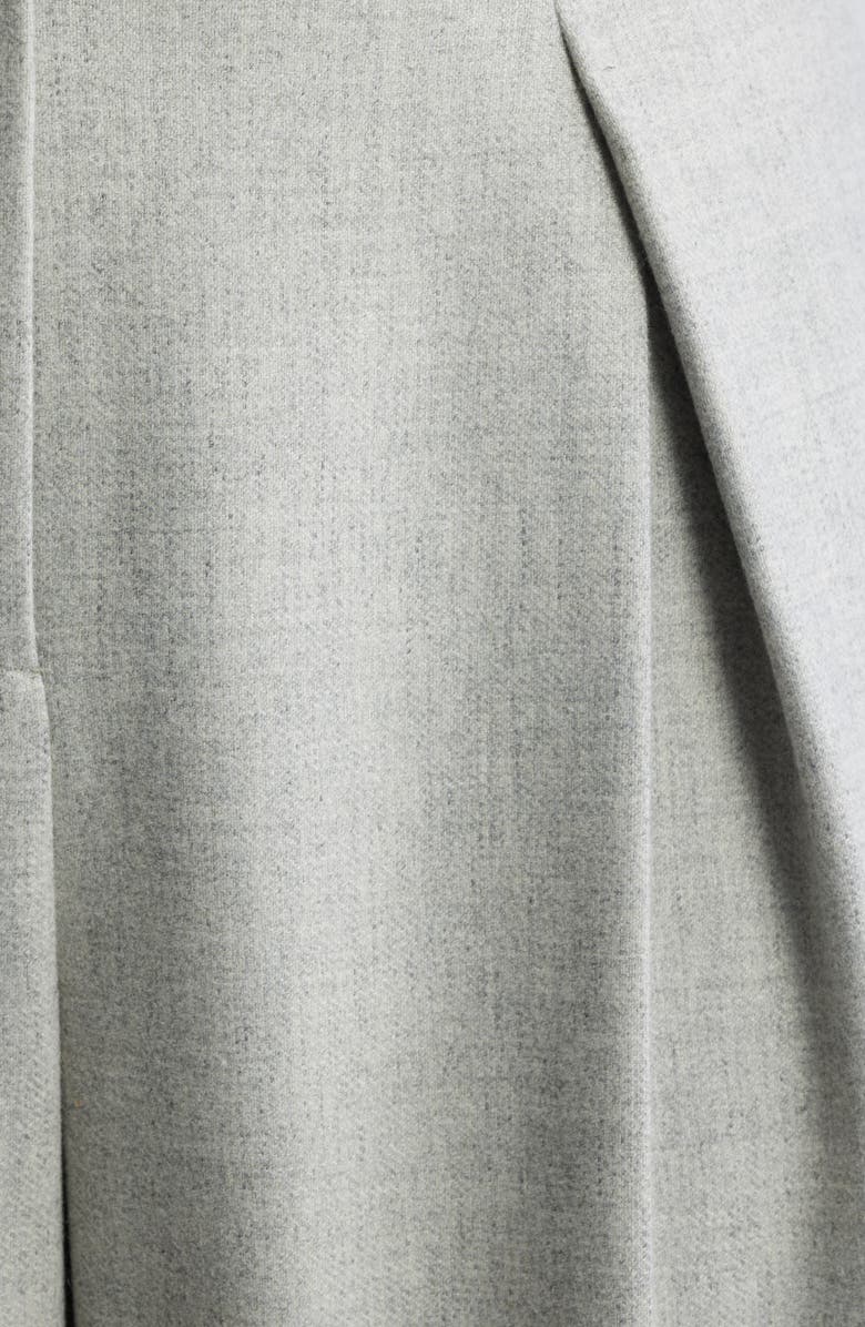 BOSS Orange Taflong Pleated Wide Leg Pants, Alternate, color, Light/ Pastel Grey