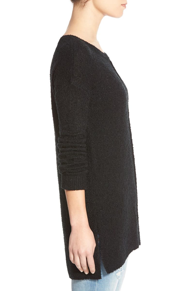 BP. Long Sleeve Split Hem Tunic, Alternate, color, 