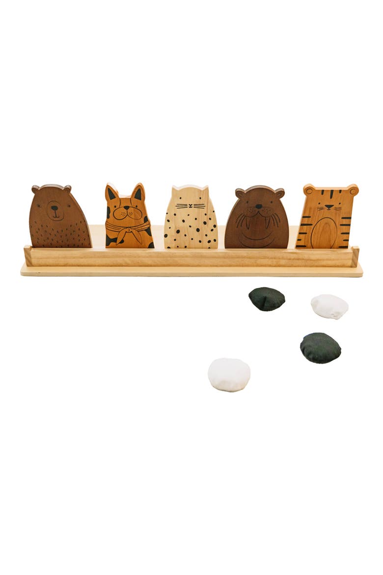 Zoo Crew Beanbag Toss Playset, Main, color, BROWN MULTI