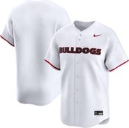 Nike Men's Nike White Georgia Bulldogs Baseball Limited Jersey