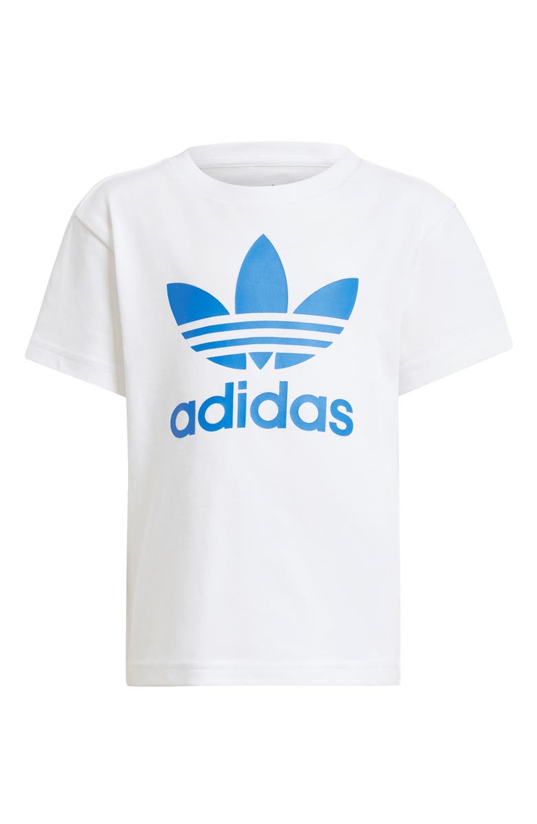 adidas Kids' Trefoil Graphic T-Shirt & Shorts Set, Alternate, color, 