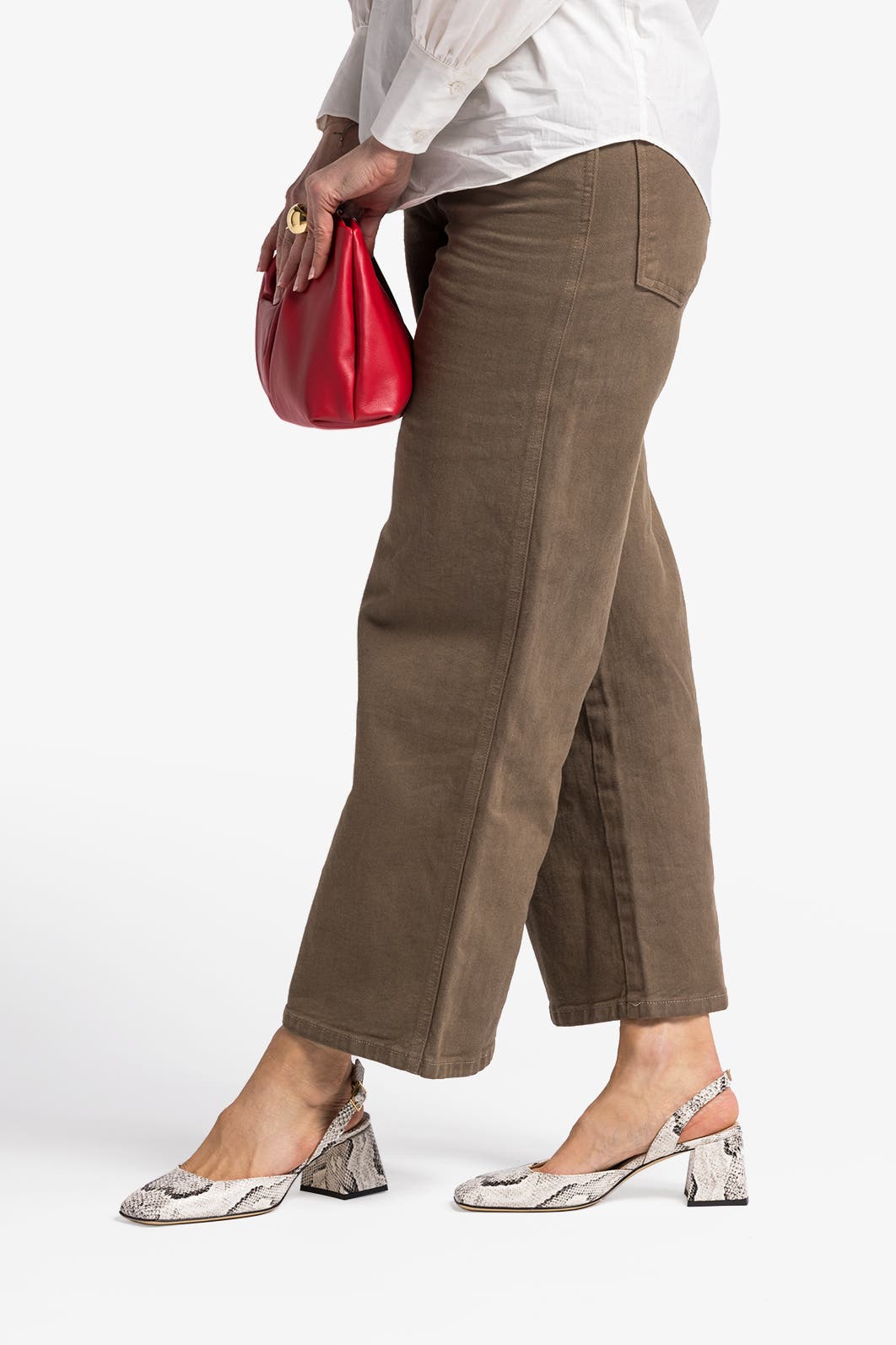 BELLS & BECKS Lana Mid-Heel Slingback, Alternate, color, Snake