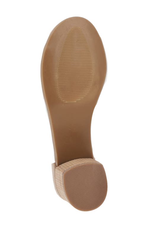 Gc Shoes Women's Kimora Knot Detail Block Heel Dress Sandals In Tan