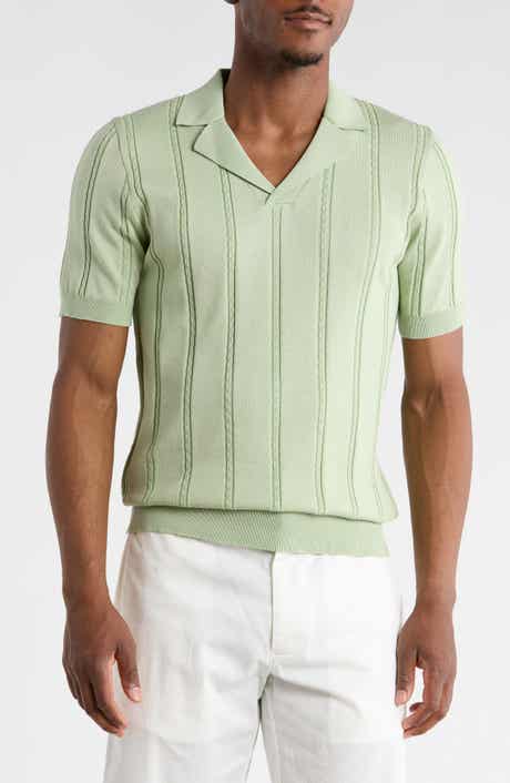 T.R. PREMIUM Slim Fit Johnny Collar Polo Sweater