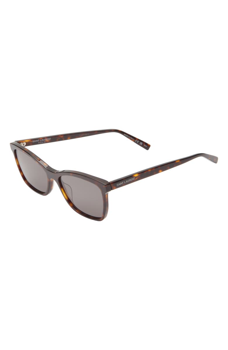 Saint Laurent 56mm Cat Eye Sunglasses, Alternate, color, 