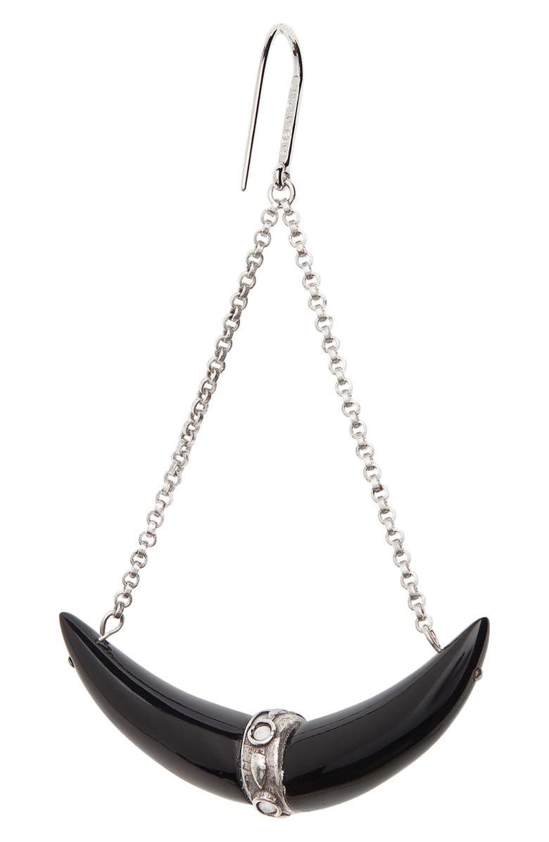 Isabel Marant Bouclé D'Oreille Horn Earrings, Alternate, color, 