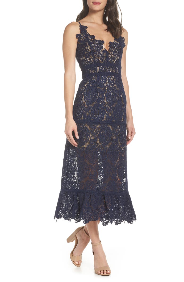 Foxiedox Majorie Lace Dress, Main, color,