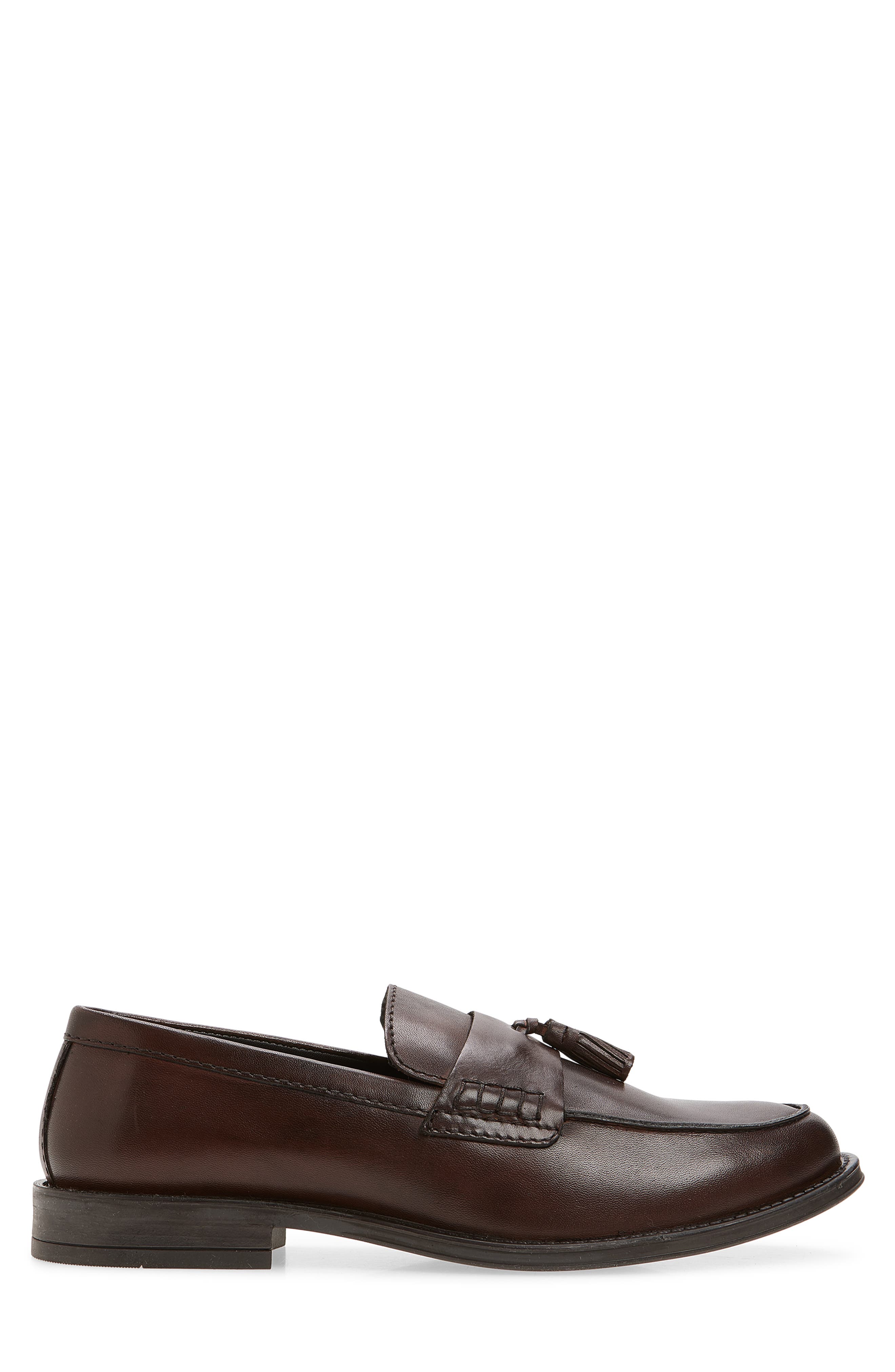 Daimon Tassel Loafer, Alternate, color, BROWN