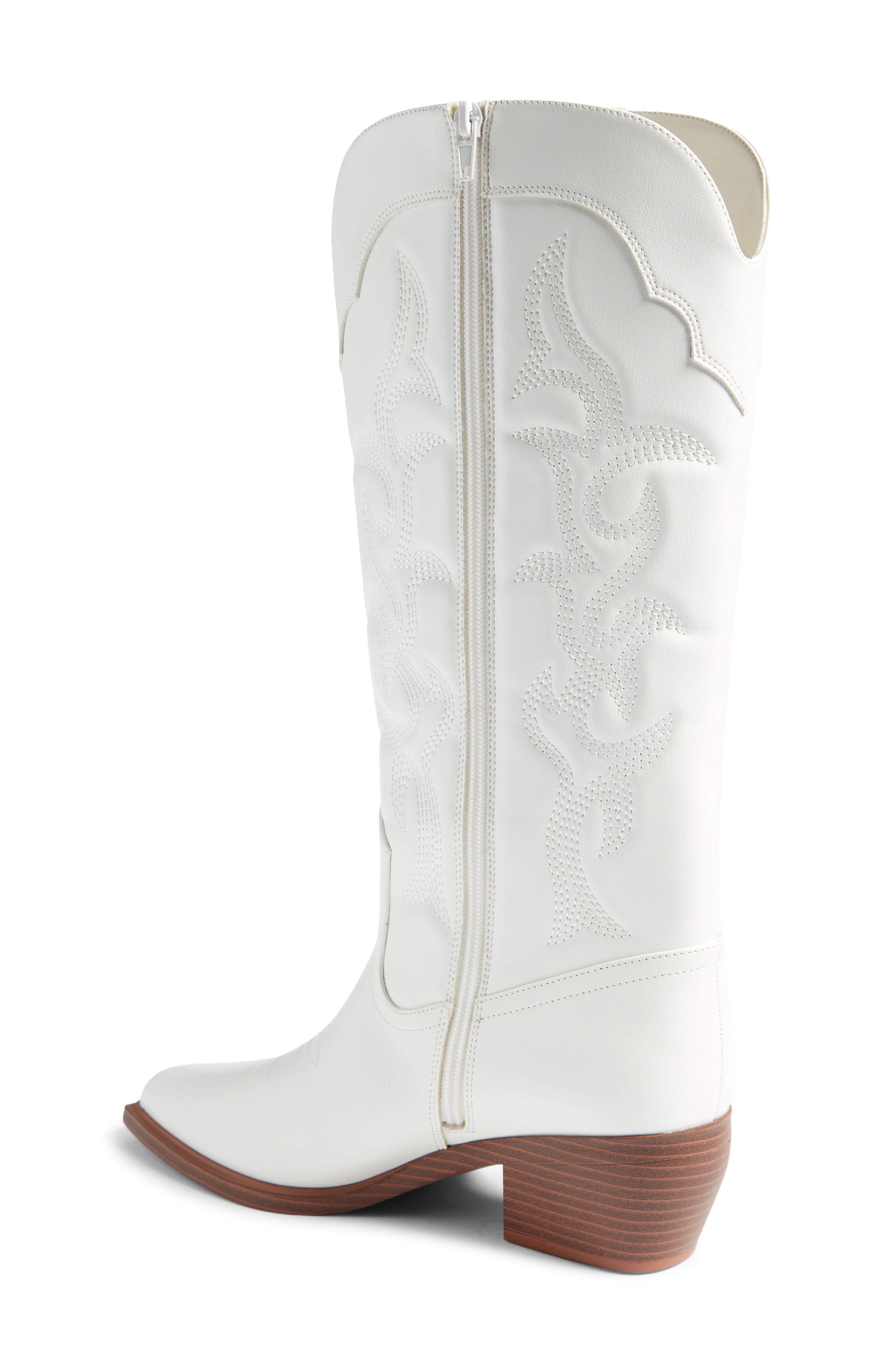 Rory Western Boot, Alternate, color, IVORY EGRET