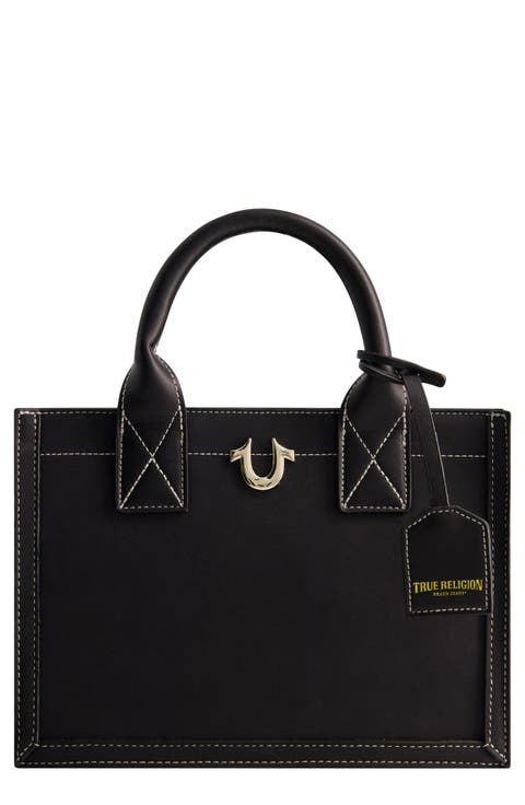 Modern Edge Suede Tote