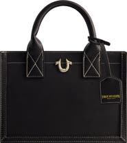 True Religion Modern Edge Suede Tote