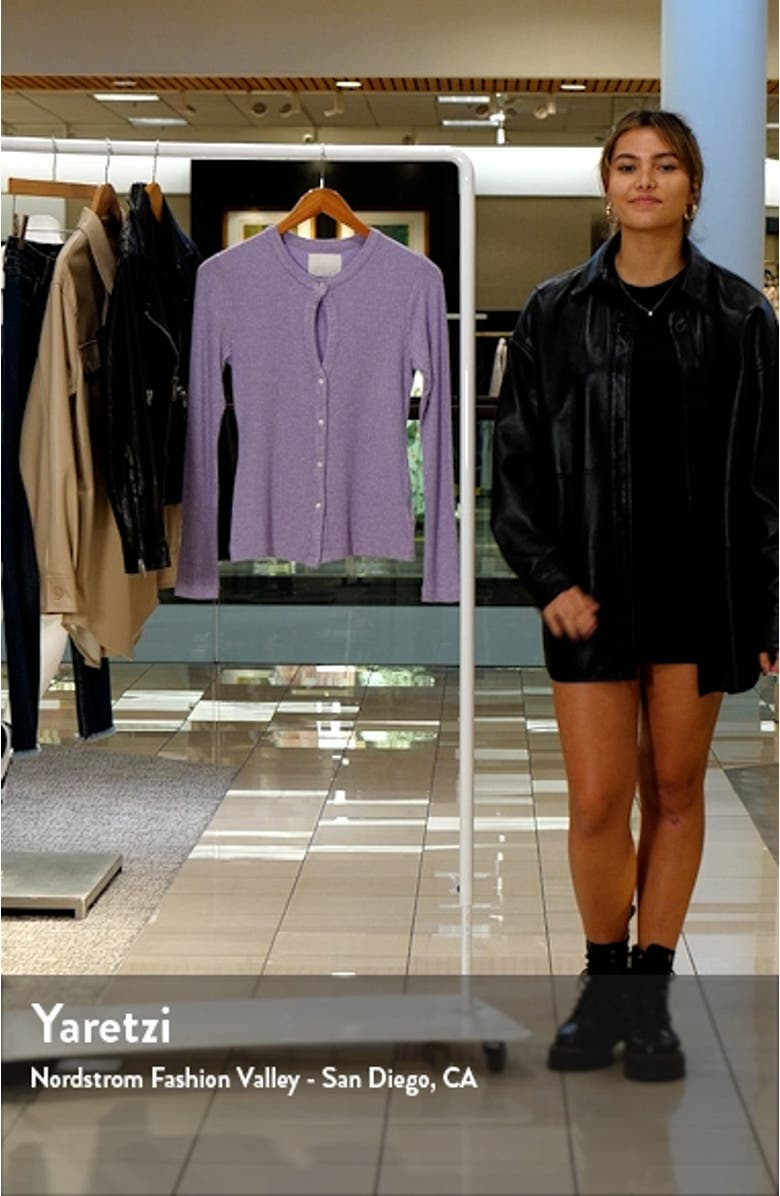 Sadie Rib Cardigan, sales video thumbnail