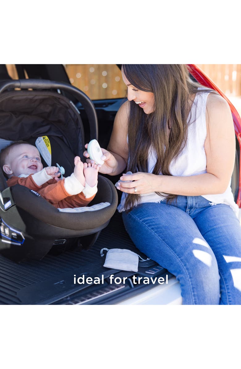 Olababy Rechargable Electric Baby Nail Trimmer, Alternate, color, White