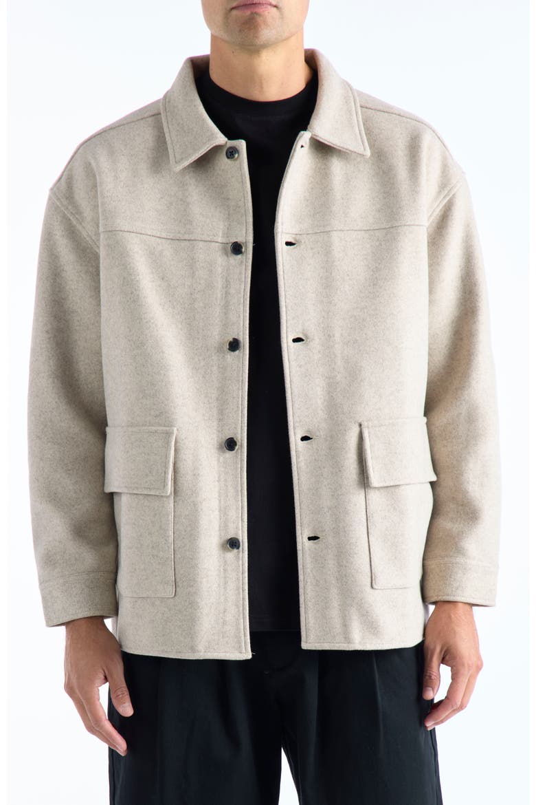 Park Avenue Jacket, Main, color, beige marl