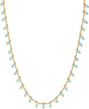 Madewell Enamel Chain Choker Necklace.