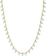 Madewell Enamel Chain Choker Necklace.