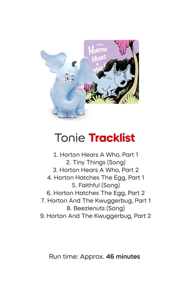 4-Pack Dr. Seuss Tonie Audio Character Bundle, Alternate, color, MULTICOLOR