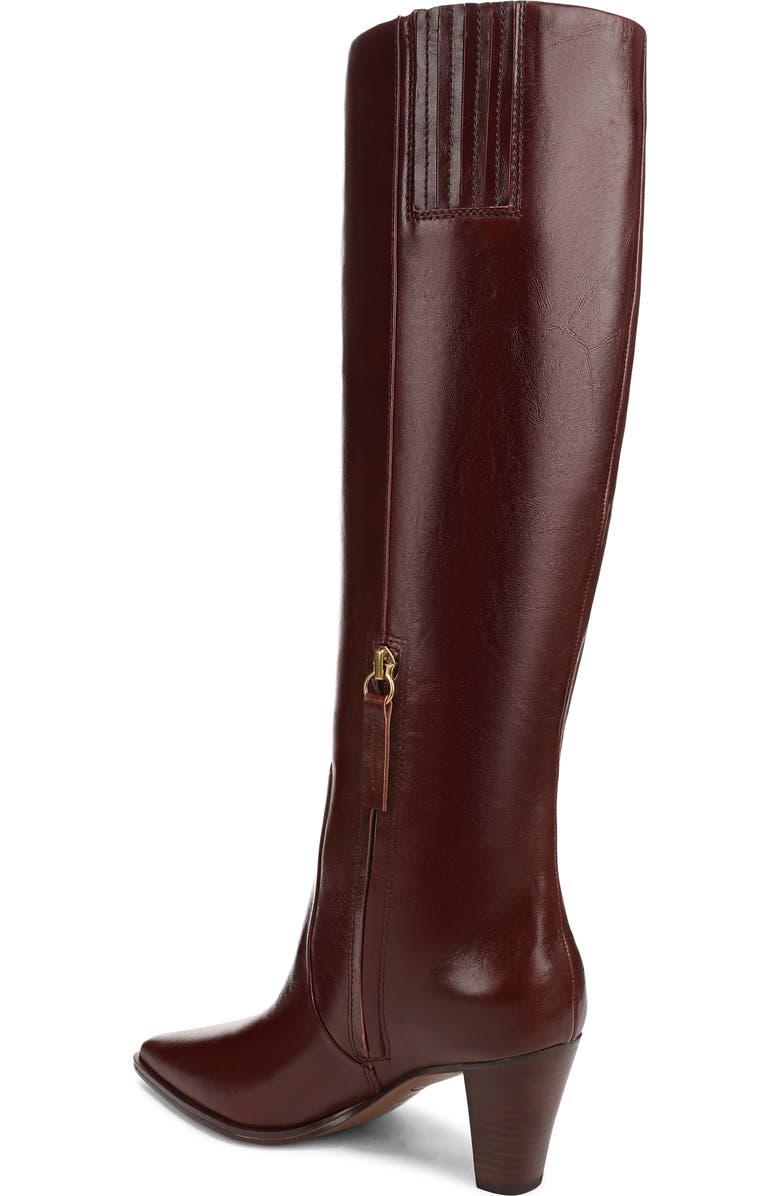 Franco Sarto Jaycen Knee High Boot, Alternate, color, Mahogany Red