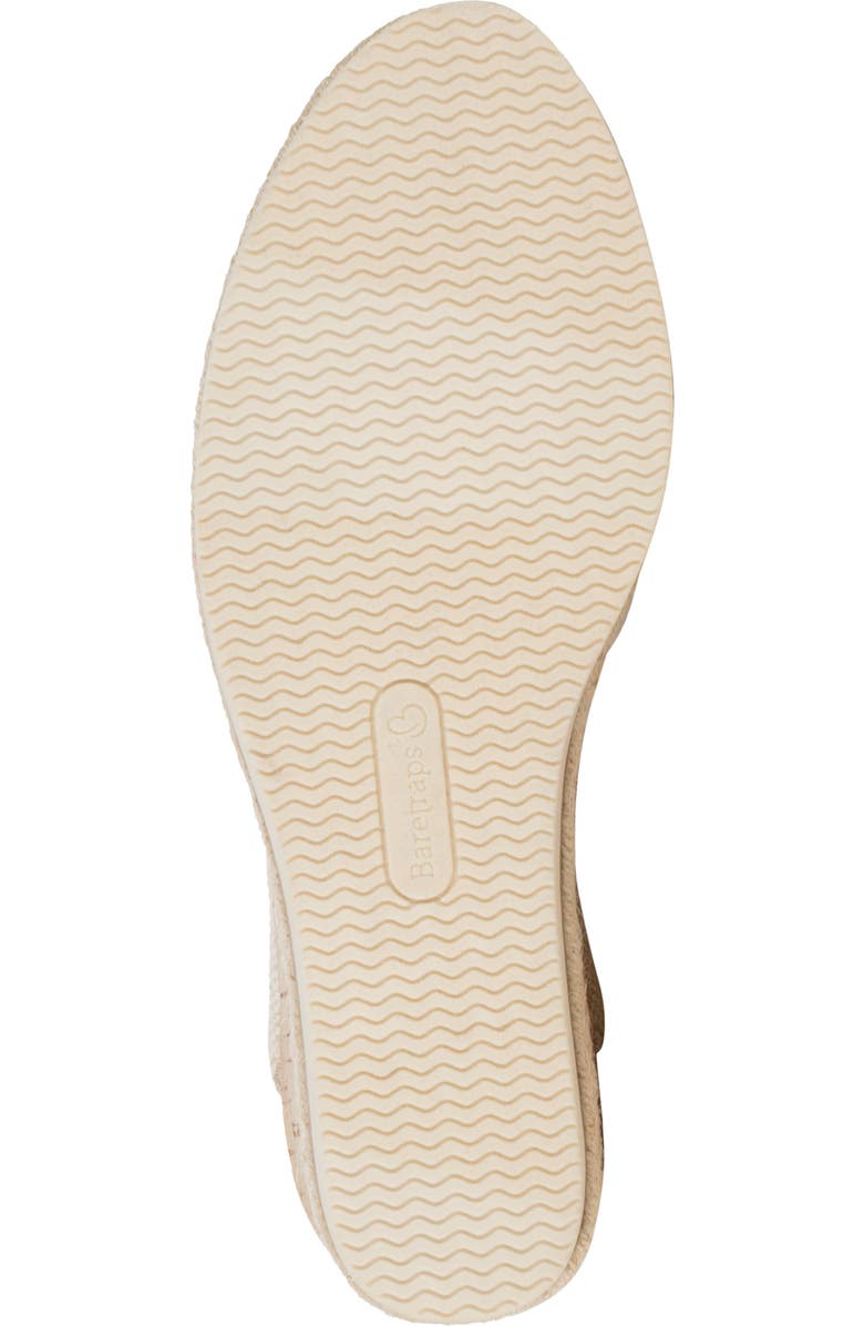 BARETRAPS Acadia Peep Toe Wedge Sandal, Alternate, color, White