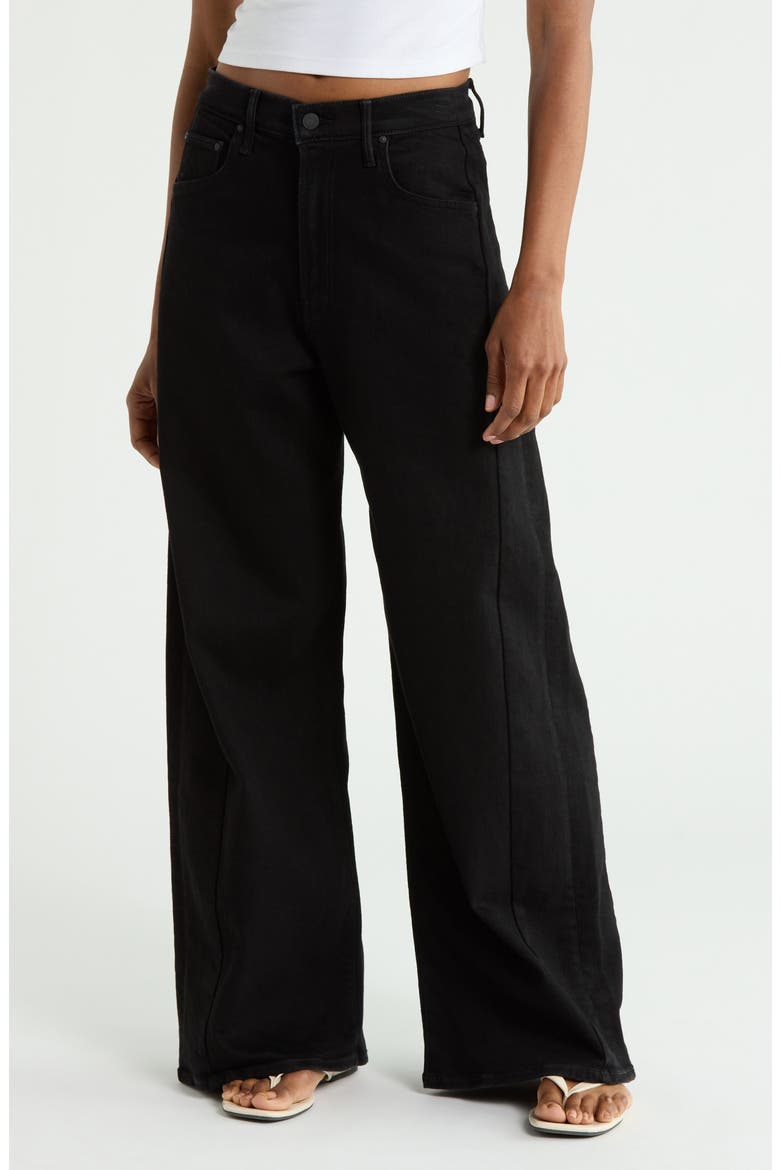 The Pipe Dream Zip Sneak Jeans, Main, color, NIGHTY NIGHT