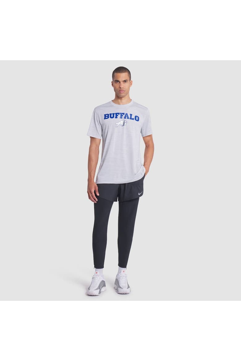 Men's Nike White Buffalo Bills 2025 Rivalries Collection Sideline Velocity Dri-FIT T-Shirt, Alternate, color, White