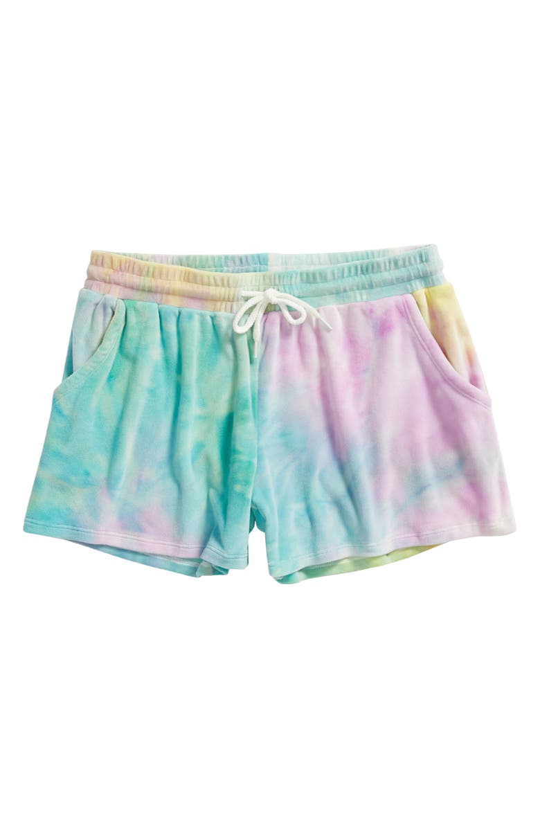 Freshman Tie Dye Shorts, Main, color, 