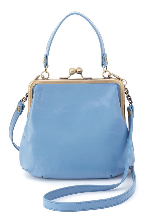 Alba Leather Frame Crossbody Bag