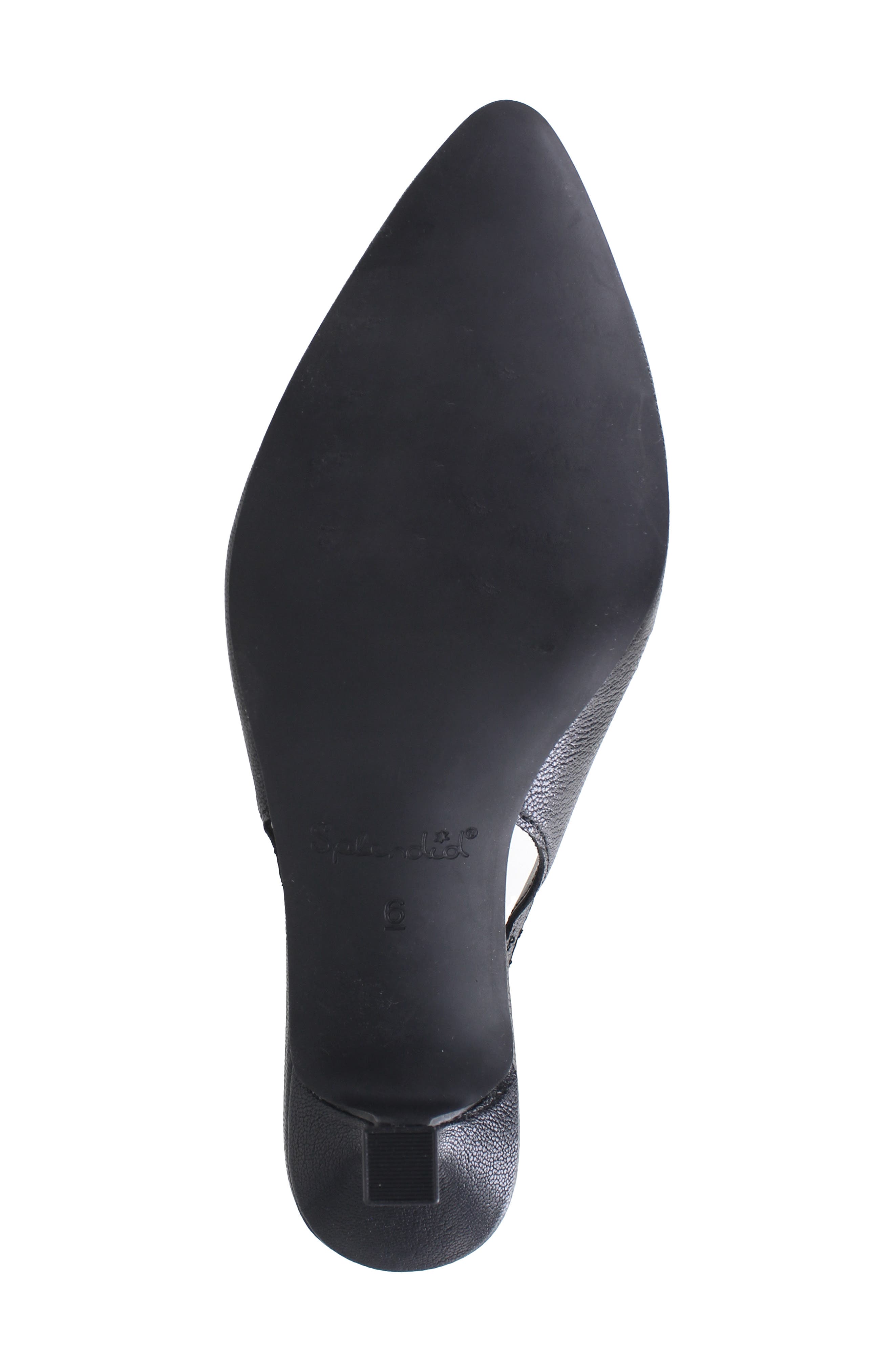 Splendid Lilly Slingback Loafer Pump, Alternate, color, Black Nappa