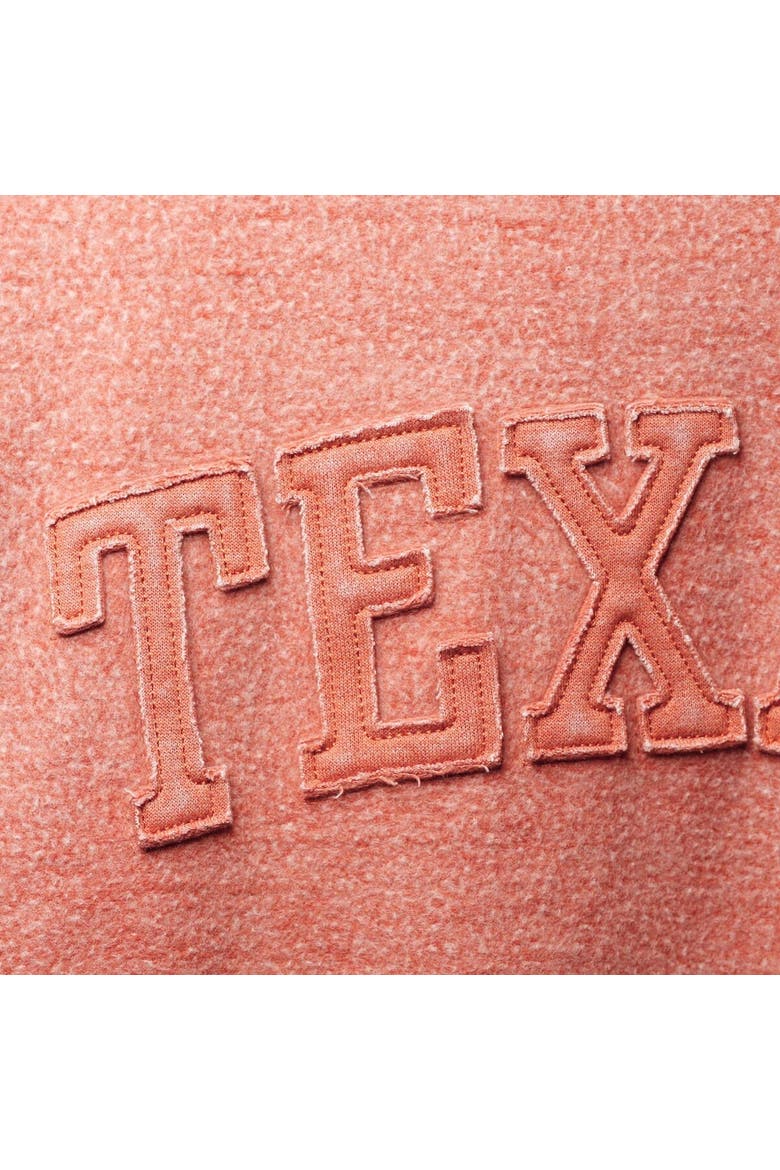Women's Pressbox Texas Orange Texas Longhorns Ponchoville Pullover Sweatshirt, Alternate, color, Burnt Orange