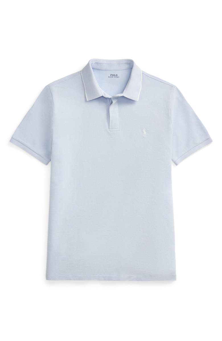 Polo Ralph Lauren Classic Fit Cotton Piqué Polo, Alternate, color, Office Blue/ White