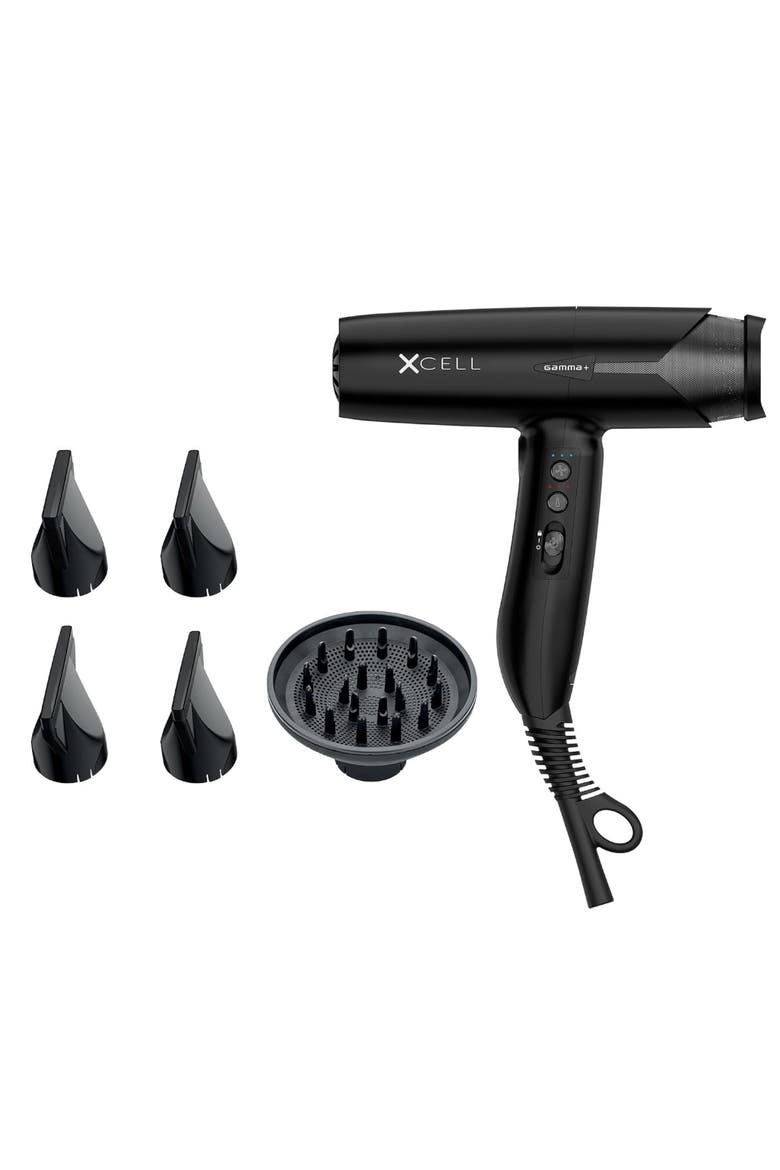 XCell Ultra-Lightweight Ionic Hair Dryer, Alternate, color, Matte Black