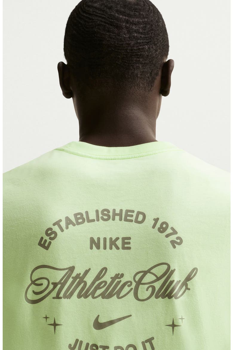 Crewneck Short Sleeve T-Shirt, Alternate, color, LIGHT LIQUID LIME