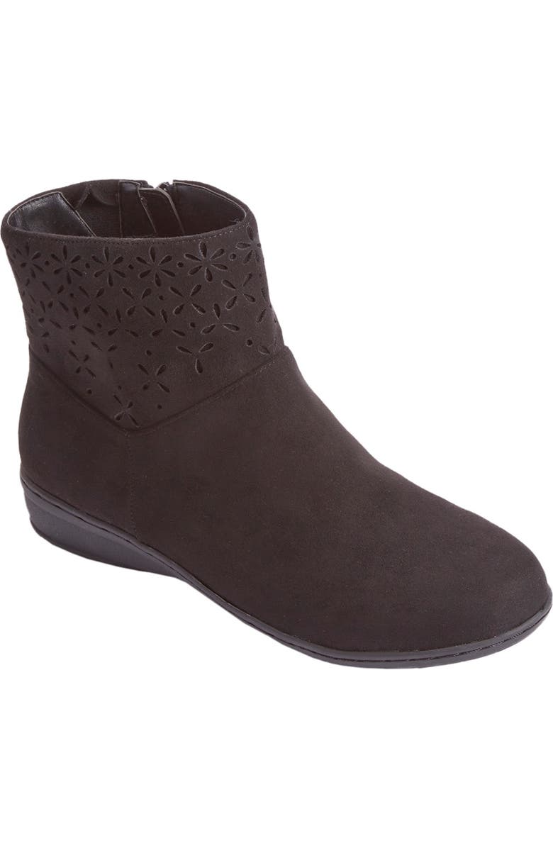Comfortview The Zenni Bootie, Main, color, Black
