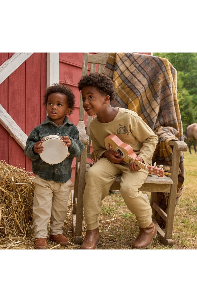 Modern Moments<sup
™</sup
 by Gerber Corduroy Pants with Pockets, Alternate, color, Oyster