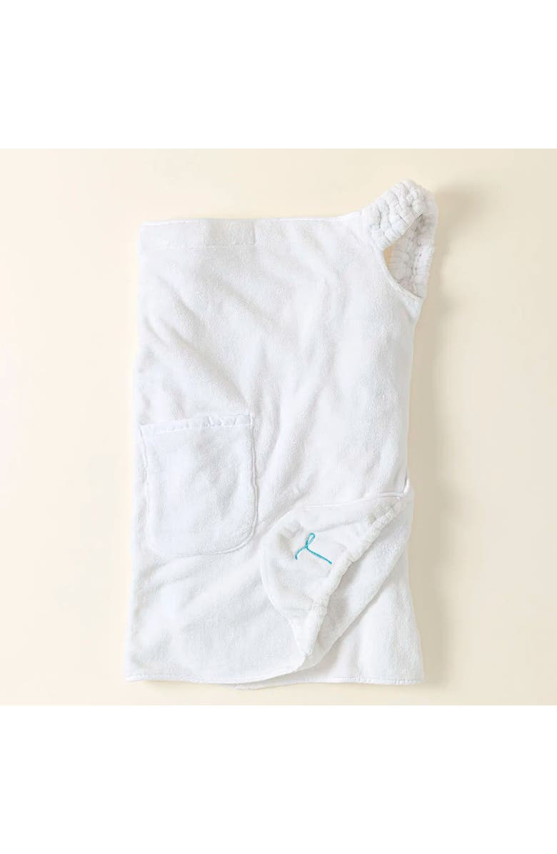 Uncommon Goods Wearable Toga Towel by Toga Towel, Alternate, color, White