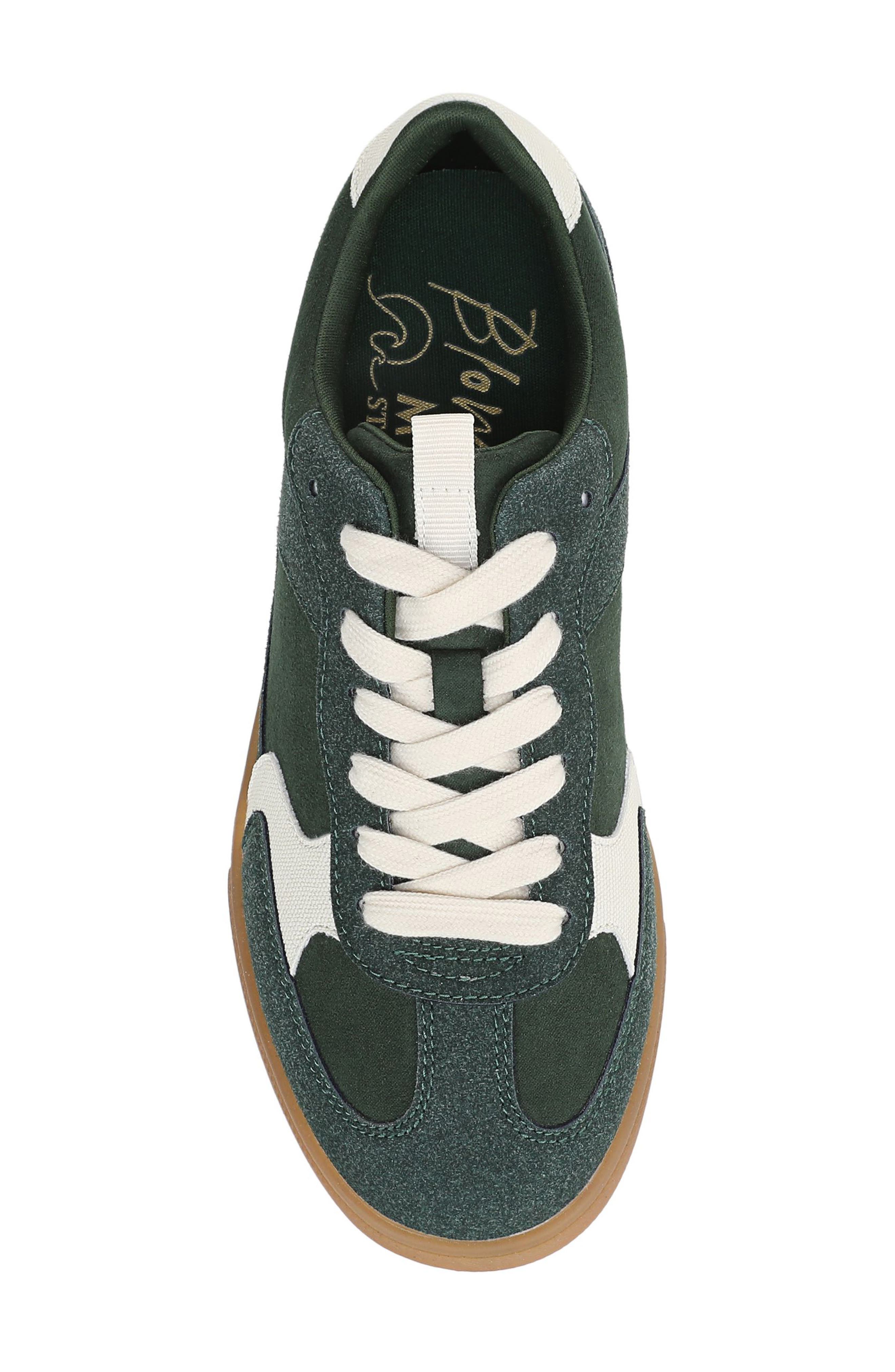 Blowfish Malibu Tastic Sneaker, Alternate, color, Jeweled Green Faux Suede