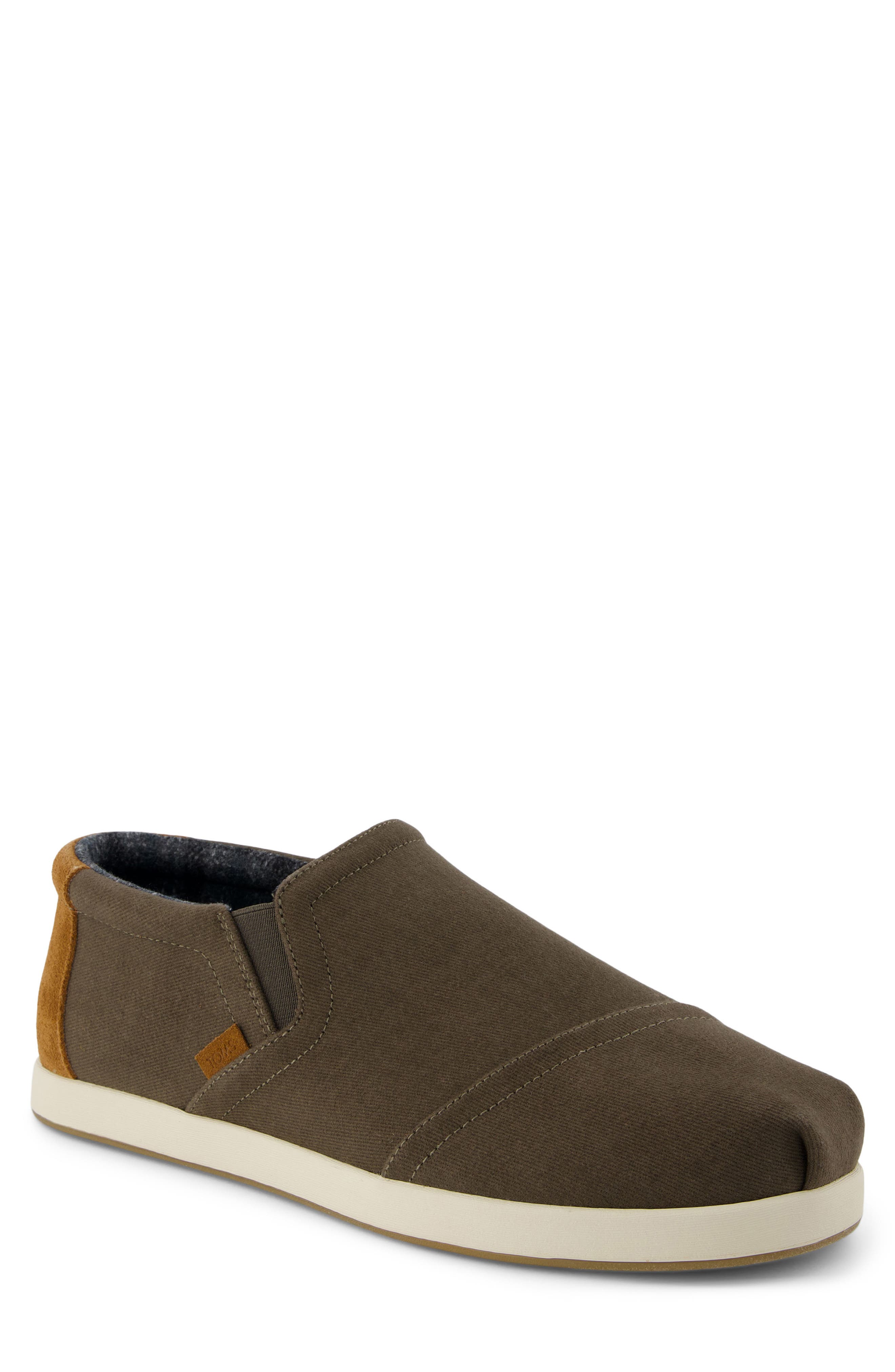 TOMS Alp FWD Mid Slip-On Sneaker in Dark Green 