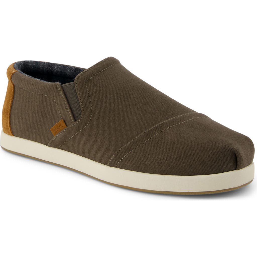 TOMS Alp FWD Mid Slip-On Sneaker in Dark Green