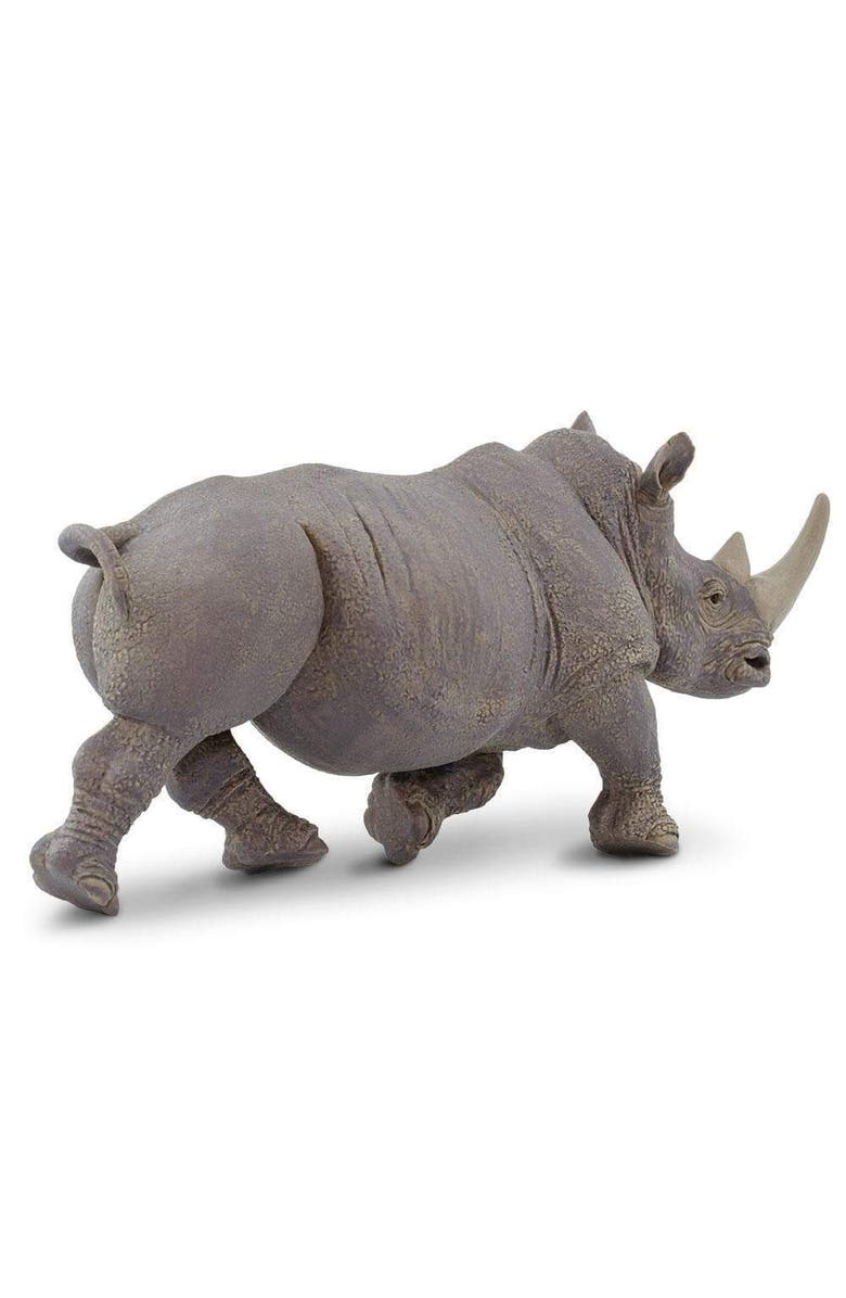 Safari Ltd. White Rhino Toy, Alternate, color, NO COLOR