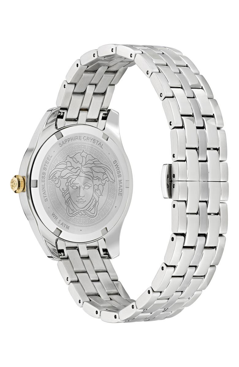 Versace Greca Time Bracelet Watch, 35mm, Alternate, color, 
