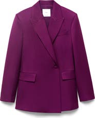 MANGO Double Breasted Jacket