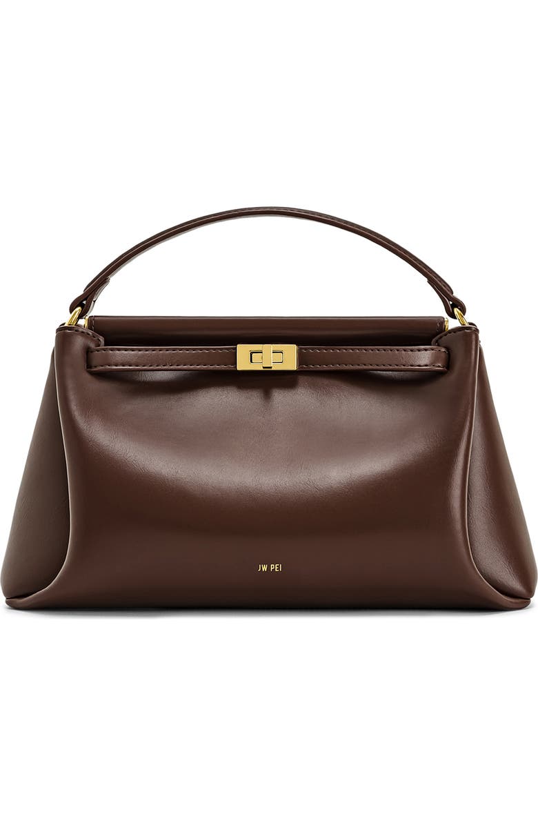 JW PEI Carmen Top Handle Bag, Main, color, Reddish Brown