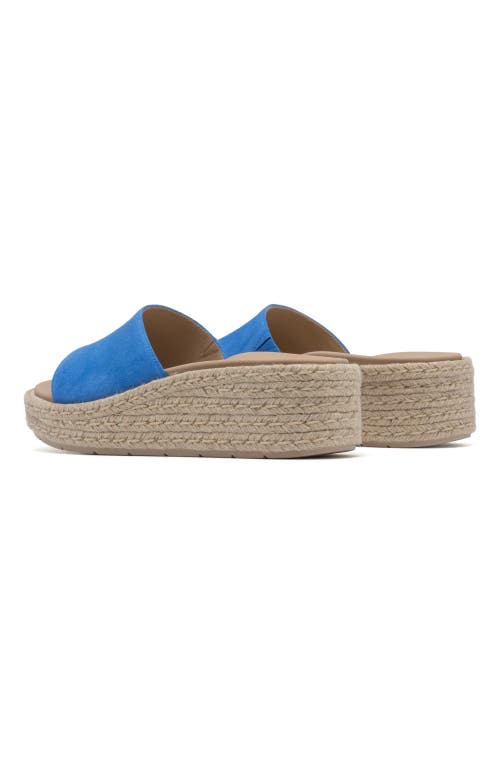 Abeo Solstice Slide In Mar Blue Suede - Regular