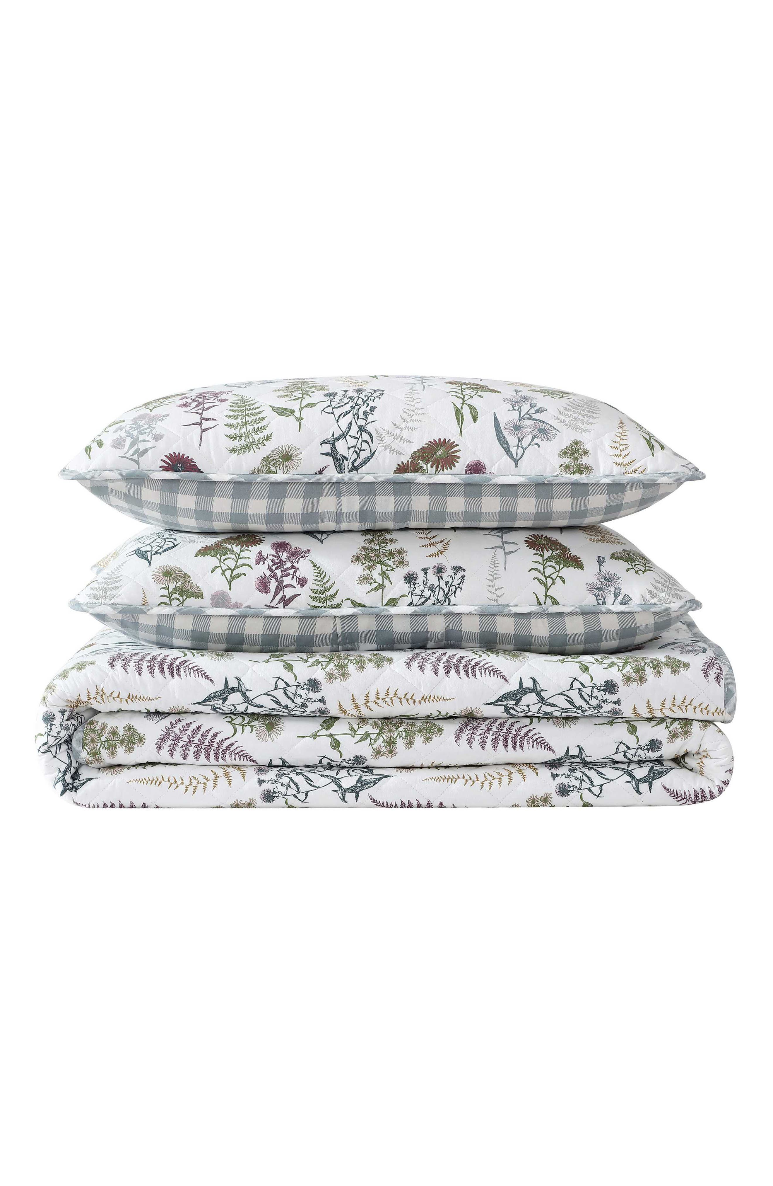 Eddie Bauer Flower Field Cotton Quilt 3-Piece Set
