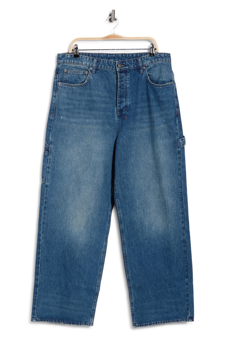 Maxx Mids Carpenter Jeans, Main, color, DENIM