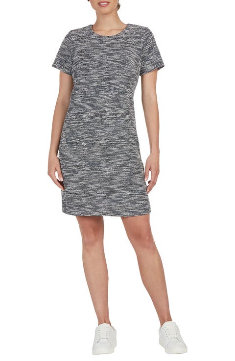 Arden Tweed Shift Dress