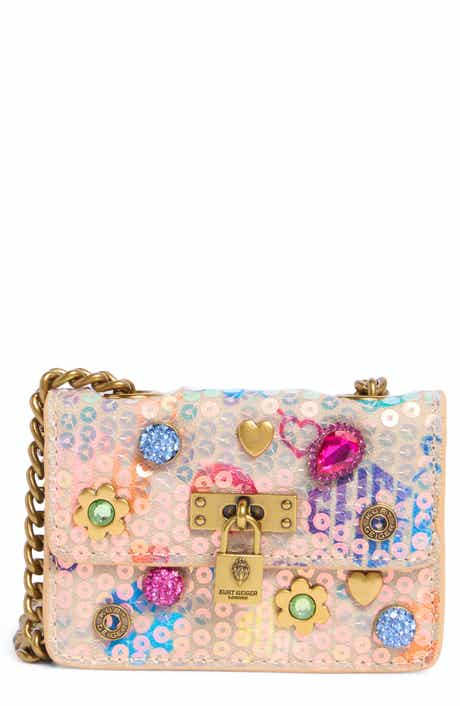 Micro Brixton Crystal & Sequin Crossbody Bag