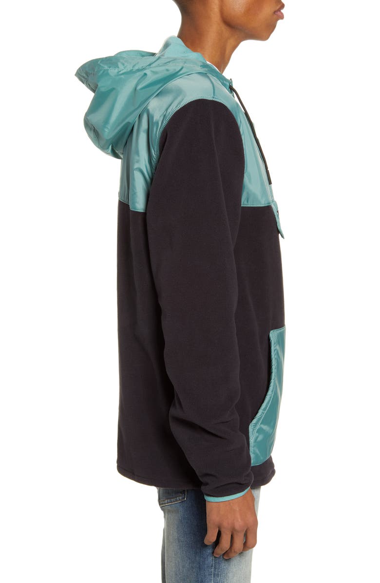 Vans Windward Hooded Fleece & Nylon Anorak, Alternate, color, 