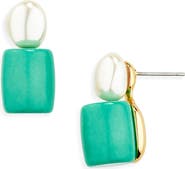 Lele Sadoughi Pebble Stud Earrings