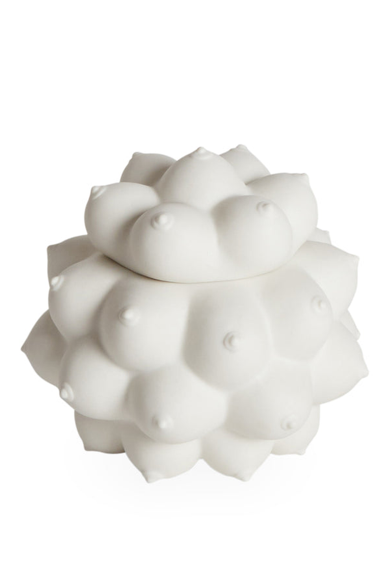 Georgia Orb Decorative Box, Main, color, White